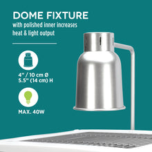 Charger l'image dans la galerie, Lampe compacte pour cages Vision; Appareil d’éclairage réglable en aluminium - Boutique Le Jardin Des Animaux -Accessoire pour oiseauxBoutique Le Jardin Des Animaux83800