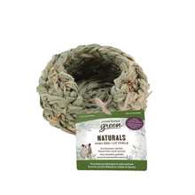 Charger l'image dans la galerie, Lit ovale Naturals Living World Green en herbe Napier, 14 x 11,8 x 6 cm (5,5 x 4,5 x 2,5 po) - Boutique Le Jardin Des Animaux -Accessoire petit mammifèreBoutique Le Jardin Des Animaux61497
