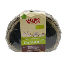 Charger l'image dans la galerie, Living World Hutte Hangout en jonc naturel tissé pour petits mammifères - Boutique Le Jardin Des Animaux -Accessoire petit mammifèreBoutique Le Jardin Des Animaux61440