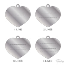 Charger l'image dans la galerie, Médaille collection basic, COEUR GRAND, couleurs variées - Boutique Le Jardin Des Animaux -médailleBoutique Le Jardin Des Animaux