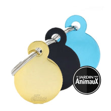 Charger l'image dans la galerie, Médaille collection basic, ROND GRAND, couleurs variées - Boutique Le Jardin Des Animaux -médailleBoutique Le Jardin Des Animaux