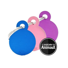 Charger l'image dans la galerie, Médaille collection basic, ROND PETIT, couleurs variées - Boutique Le Jardin Des Animaux -médailleBoutique Le Jardin Des Animaux