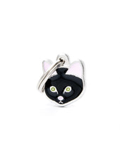 Charger l'image dans la galerie, Médaille pour chat collection Friends, EUROPEAN SHORTHAIR, Couleurs variées - Boutique Le Jardin Des Animaux -médailleBoutique Le Jardin Des AnimauxMF36NBLACK