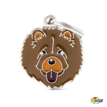 Charger l'image dans la galerie, Médaille pour chien collection Friends, CHOW CHOW - Boutique Le Jardin Des Animaux -médailleBoutique Le Jardin Des AnimauxMF10