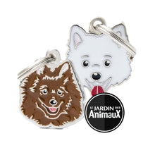 Charger l'image dans la galerie, Médaille pour chien collection Friends, POMÉRANIEN, Couleurs variées - Boutique Le Jardin Des Animaux -médailleBoutique Le Jardin Des AnimauxMF29BLACK