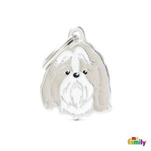 Charger l'image dans la galerie, Médaille pour chien collection Friends, SHIH TZU, Couleurs variées - Boutique Le Jardin Des Animaux -médailleBoutique Le Jardin Des AnimauxMF16NGREY