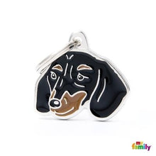 Charger l'image dans la galerie, Médaille pour chien collection Friends, TECKELL, Couleurs variées - Boutique Le Jardin Des Animaux -médailleBoutique Le Jardin Des AnimauxMF19NBLACK