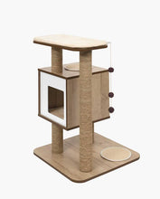 Charger l'image dans la galerie, Meuble High Base Vesper – chêne, arbre à chat - Boutique Le Jardin Des Animaux -Griffoir, meuble et litBoutique Le Jardin Des Animaux52042
