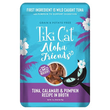 Charger l'image dans la galerie, Tiki Cat Aloha Friends, conserve pour chat recette thon, calamar et citrouille - Boutique Le Jardin Des Animaux -conserve pour chatBoutique Le Jardin Des Animaux