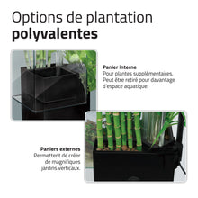 Charger l'image dans la galerie, Aquarium équipé Fluval Kühl pour l’aménagement miniature et aquaponie, 8 L (2,1 gal US), noir
