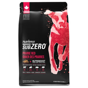 Aliment SubZero Nutrience Sans grains pour chiens, formulation Gibier des prairies