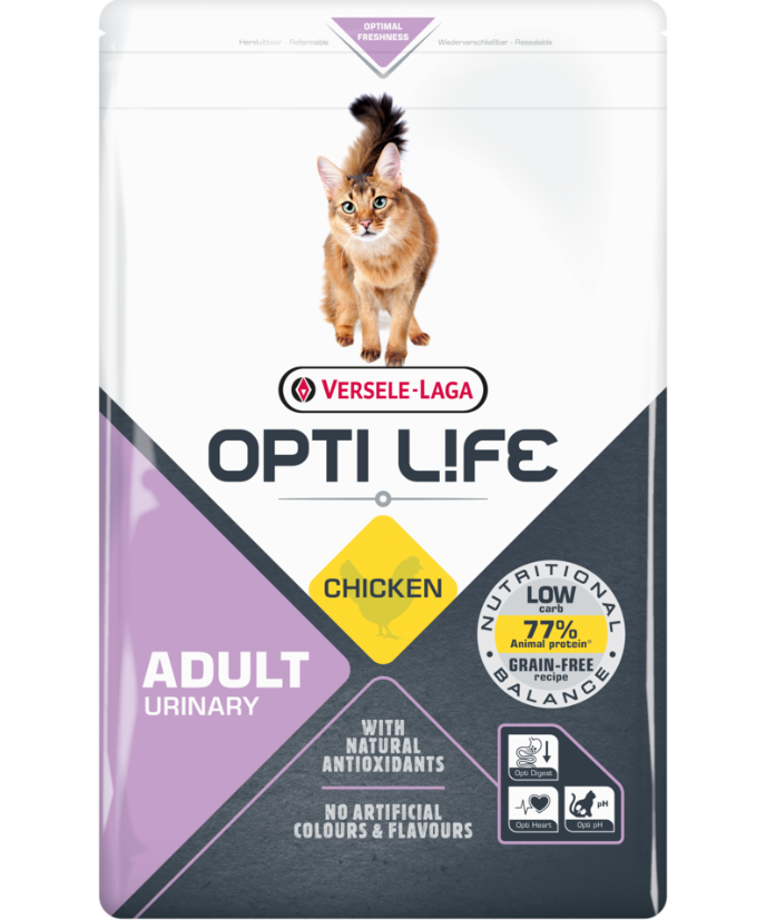 Opti-Life au poulet pour chat adulte URINARY CHICKEN