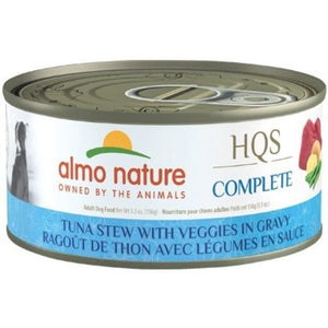 Almo Nature HQS Complete chien - Ragoût de thon avec légumes en sauce 156 gr