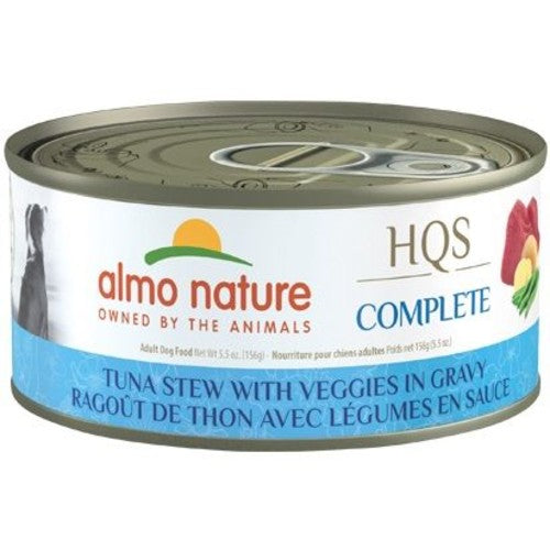 Almo Nature HQS Complete chien - Ragoût de thon avec légumes en sauce 156 gr