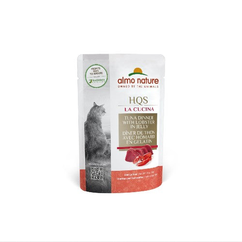 Almo Nature HQS La Cucina pochette chat - Thon et homard en gelée 55 gr