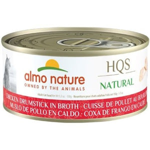 Almo Nature HQS Natural chat - Cuisse de poulet au bouillon