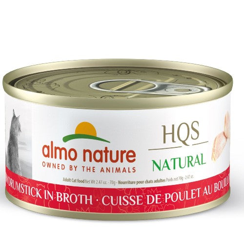 Almo Nature HQS Natural chat - Cuisse de poulet au bouillon