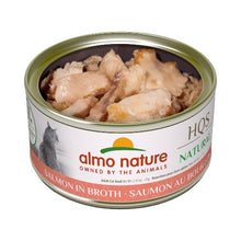 Charger l&#39;image dans la galerie, Almo Nature HQS Natural chat - Saumon au bouillon 70 gr
