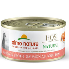 Charger l&#39;image dans la galerie, Almo Nature HQS Natural chat - Saumon au bouillon 70 gr
