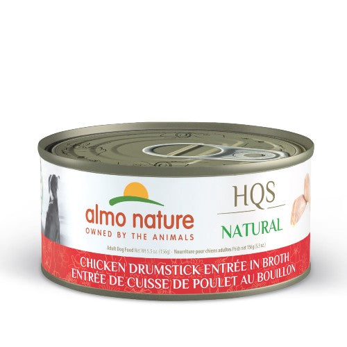 Almo Nature HQS Natural chien - Entrée de cuisse de poulet au bouillon