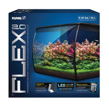 Charger l&#39;image dans la galerie, Aquarium équipé Flex 2.0 Fluval - 34 L (9 gal US)
