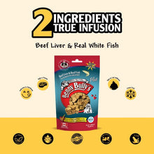 Charger l&#39;image dans la galerie, Benny Bully&#39;s Gâteries pour chat - Foie boeuf &amp; poisson 25 gr
