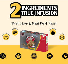 Charger l&#39;image dans la galerie, Benny Bully&#39;s Gâteries pour chat - Smart Packs Mini - Foie et cœur de bœuf 18 gr
