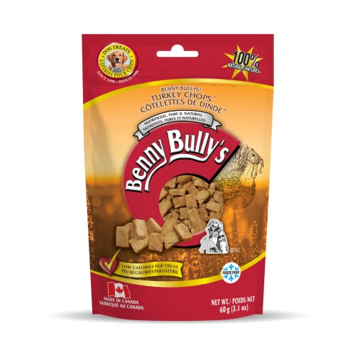 Benny Bully's Gâteries pour chien - Côtelettes de dinde 60 gr