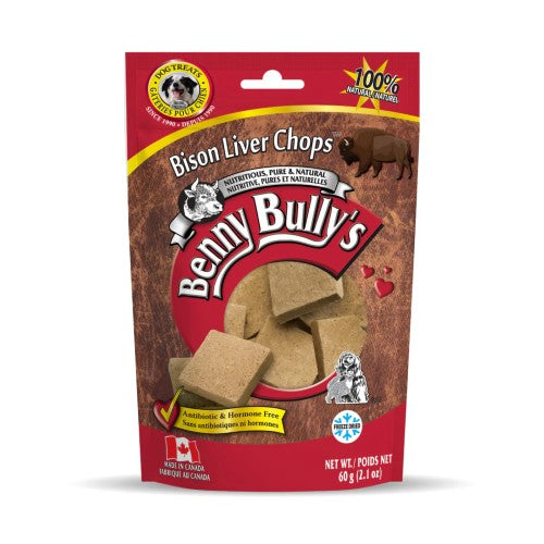 Benny Bully's Gâteries pour chien - Côtelettes de foie de bison