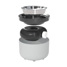 Charger l'image dans la galerie, Bol lesté Zeus Oasis pour nourriture pour chiens - Gris pâle
