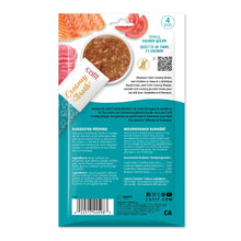 Charger l'image dans la galerie, Bouillon Catit Creamy au thon et saumon - Paquet de 4 x 40 gr
