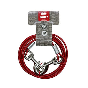 Bud'z Câble D'attache 10 pieds (jusqu'à 250 Lbs)