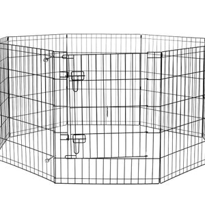 Bud'z Enclos de 8 sections avec porte