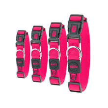 Charger l'image dans la galerie, Bud'z Collier ajustable en nylon pour chien - Rose néon
