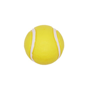 Bud'z Jouet en caoutchouc pour chien L'incontournable balle de tennis, Jaune