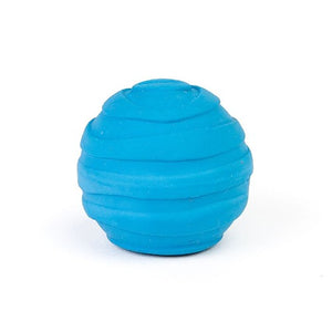 Bud'z Jouet en latex avec "squeaker" - Mini balle bleue