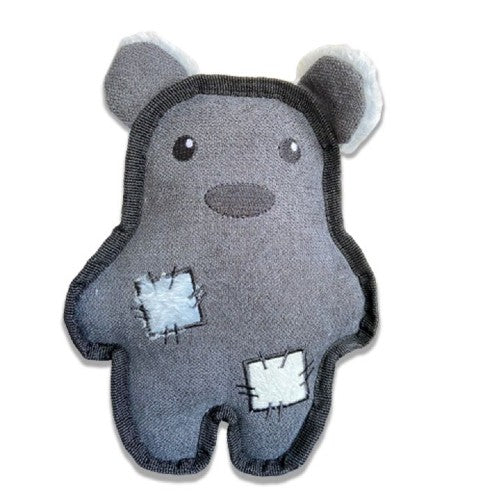 Bud'z Jouet en peluche Patchs - Ours - Gris