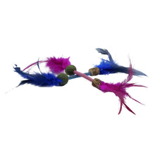Charger l'image dans la galerie, Bud'z Jouet pour chat - Duo Matatabi - Bâtonnet avec herbe à chat compressée - Bleu et rose
