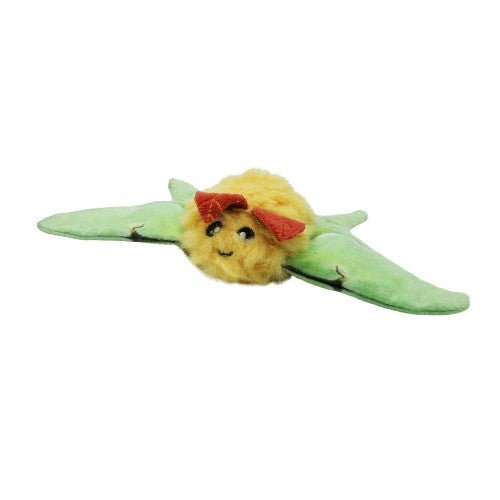 Bud'z Jouet pour chat - Mini papillon de nuit - Jaune - 20 cm