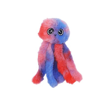 Charger l&#39;image dans la galerie, Bud&#39;z Jouet pour chat avec herbe à chat - Pieuvre - Bleu et rouge 13.5 cm
