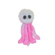 Charger l&#39;image dans la galerie, Bud&#39;z Jouet pour chat avec herbe à chat - Pieuvre - Rose et blanc 13.5 cm
