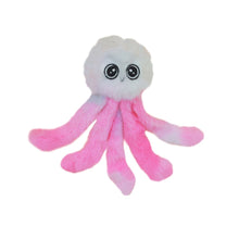 Charger l&#39;image dans la galerie, Bud&#39;z Jouet pour chat avec herbe à chat - Pieuvre - Rose et blanc 13.5 cm
