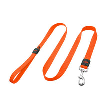 Charger l'image dans la galerie, Bud'z Laisse en nylon pour chien - Orange néon
