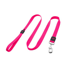 Charger l'image dans la galerie, Bud'z Laisse en nylon pour chien - Rose néon
