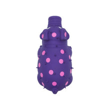 Charger l&#39;image dans la galerie, Bud&#39;z Jouet en latex avec &quot;Squeaker&quot; - Cochon - Mauve à pois roses
