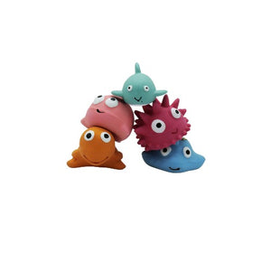 Bud'z Jouet en latex avec "Squeaker" - Mini créatures océaniques