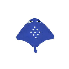 Charger l&#39;image dans la galerie, Bud&#39;z Jouet en latex avec &quot;Squeaker&quot; - Raie - Bleue
