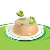 Mousse Catit Creamy Cups, Poulet avec kiwi, 4 x 25 g