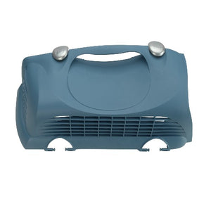 Porte supérieure gauche avec deux attaches pour cage de transport Cabrio Catit, bleu gris