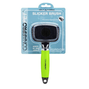 Conair Pro Groom Brosse démêlante (slicker), auto-nettoyante